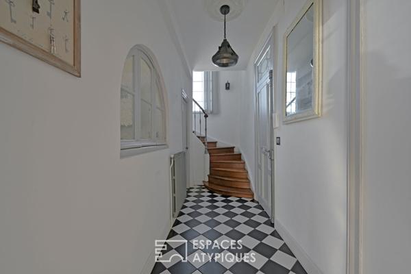 Maison de caractère avec son grand jardin aménagé