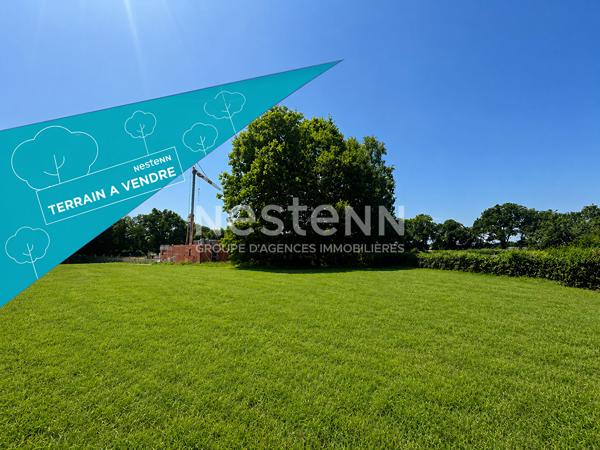 PLESCOP à vendre terrain constructible 524 m² en impasse aux portes de Vannes