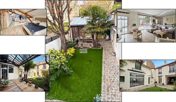Suresnes centre-ville bas  grande maison d'exception