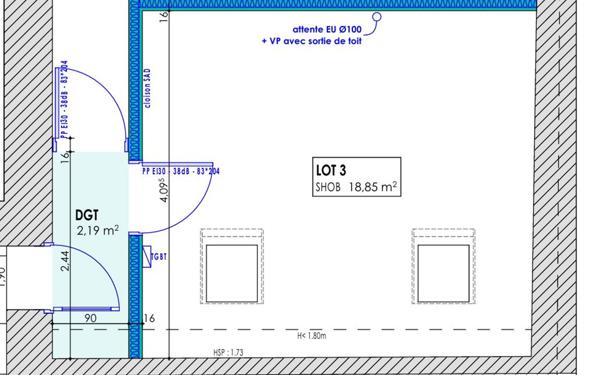 Appartement à vendre    2 pièces •  Sainte-Luce-sur-Loire