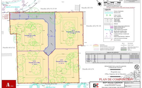 Terrain à vendre    Cugnaux