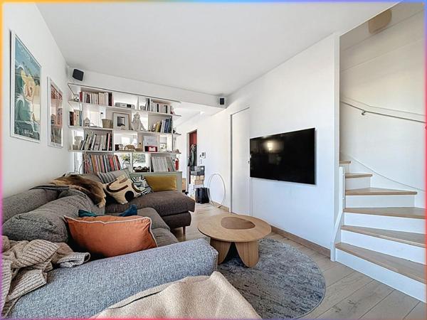 Superbe appartement, 3 pièces duplex avec terrasse de 35 m²