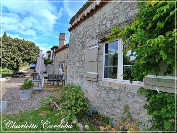 Coup de cœur pour cette maison en pierre au cœur de la nature, possibilité gîte – 2 ha et vue imprenable