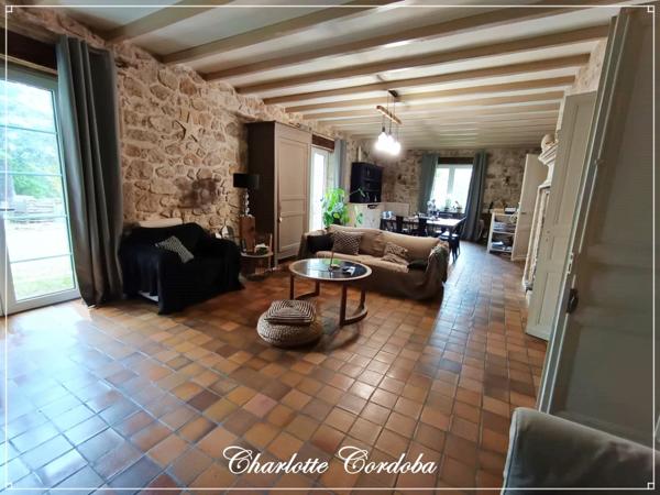 Coup de cœur pour cette maison en pierre au cœur de la nature, possibilité gîte – 2 ha et vue imprenable