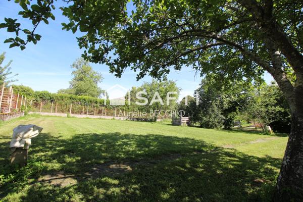 Joli terrain plat sur Saubens