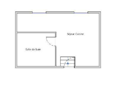 Appartement 1 pièce - 22 m²