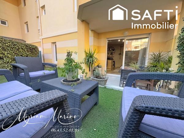 NOUVEAUTÉ ! PORT FRÉJUS - 2 PIÈCES + TERRASSE AVEC CAVE ET PARKING - AU CALME