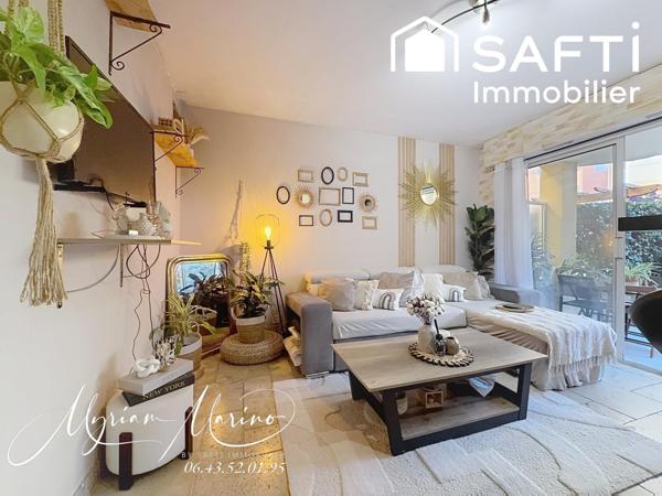 NOUVEAUTÉ ! PORT FRÉJUS - 2 PIÈCES + TERRASSE AVEC CAVE ET PARKING - AU CALME