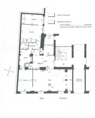 Appartement 5 pièces - 123 m² Bien prestige