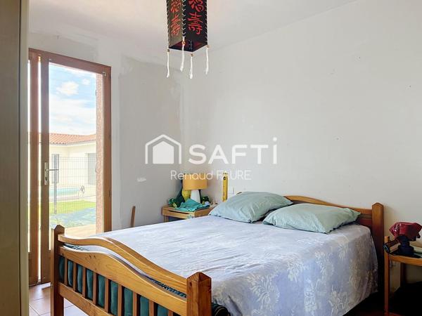 T4 115 m², plafond cathédrale & grand terrain