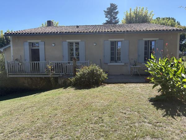 maison centre ville plain pied avec jardin
