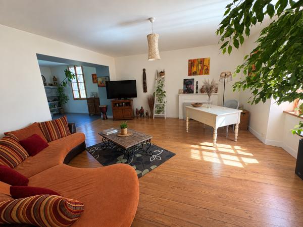 maison centre ville plain pied avec jardin