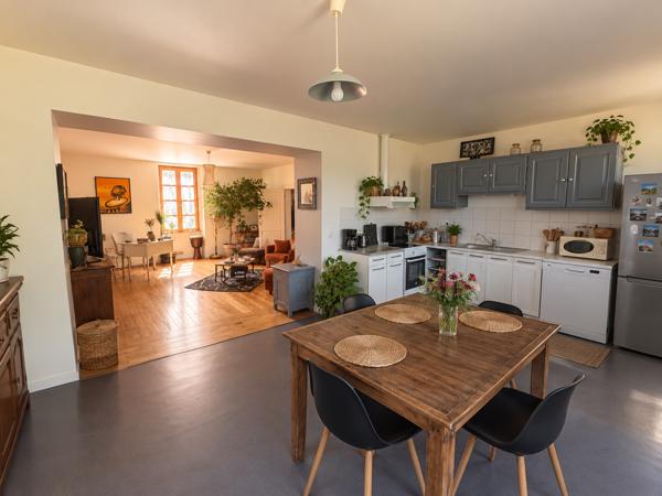 maison centre ville plain pied avec jardin