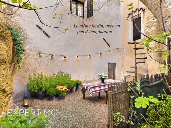 Rians (83560) Charmante maison de village avec extérieur