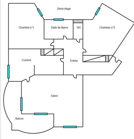 Appartement 3 pièces - Tremblay-en-France