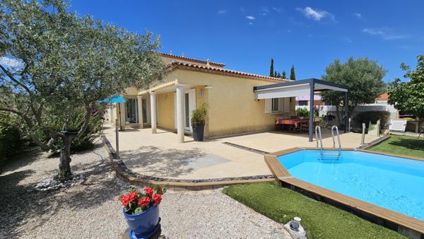 Frontignan (34110) SUPERBE VILLA 140M² SUR LES HAUTEURS DE FRONTIGNAN