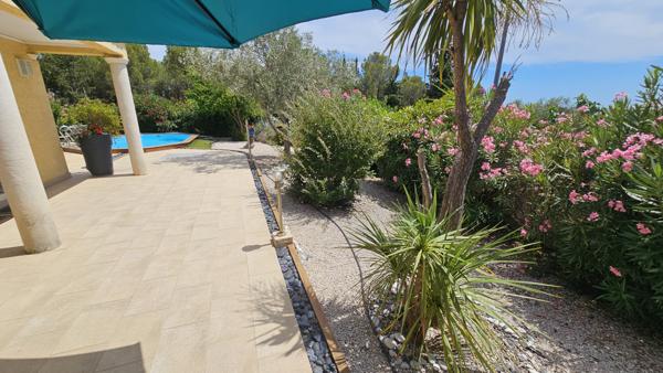 Frontignan (34110) SUPERBE VILLA 140M² SUR LES HAUTEURS DE FRONTIGNAN