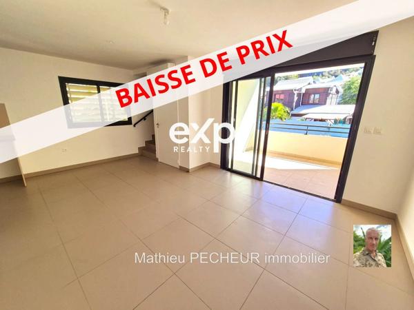 Saint-Gilles-Les-Bains / Centre-ville / Appartement T4 Duplex(3 chambres) 101.62 m2