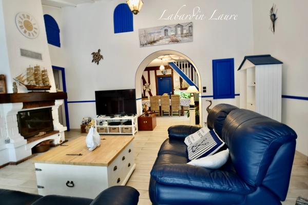 Maison en pierre de 155m2, 4 chambres, à BIRAC SUR TREC (47)