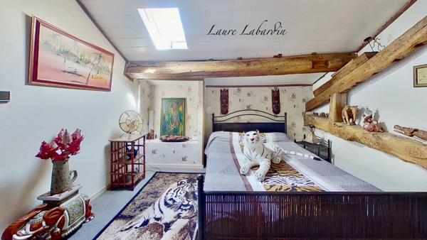 Maison en pierre de 155m2, 4 chambres, à BIRAC SUR TREC (47)