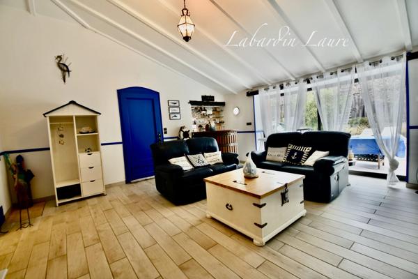 Maison en pierre de 155m2, 4 chambres, à BIRAC SUR TREC (47)