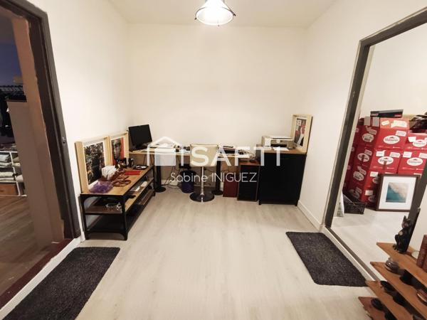 LOCAL COMMERCIAL + APPARTEMENT RENOVE