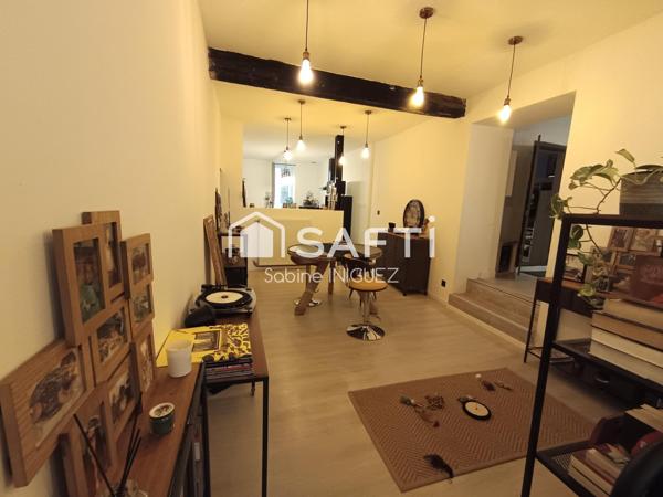 LOCAL COMMERCIAL + APPARTEMENT RENOVE