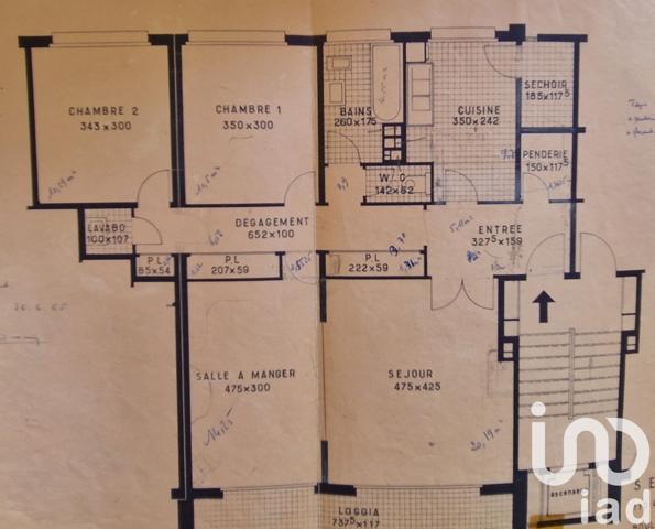 Appartement à vendre 4 pièces 88 m² Juvisy-sur-Orge