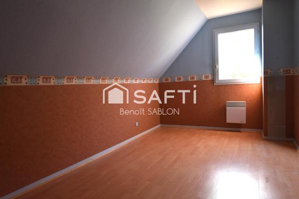 Maison 105m², 4 chambres, sous-sol, sur 1000m²