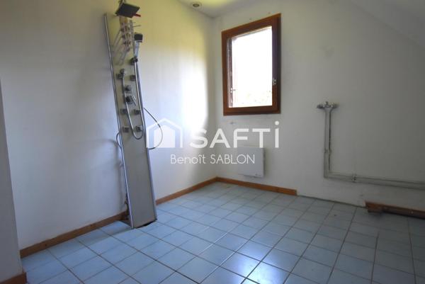 Maison 105m², 4 chambres, sous-sol, sur 1000m²