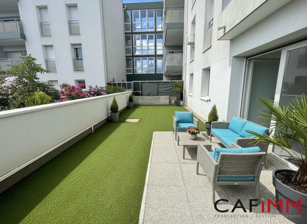 DECINES-T3-63m²-Terrasse- Garage