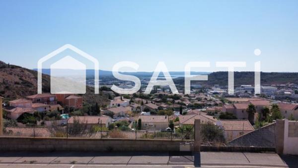 Terrain viabilisé avec vue - 270m2 - NARBONNE