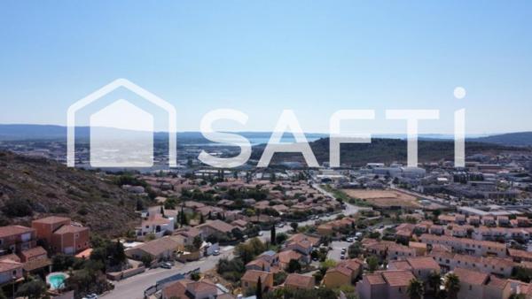 Terrain viabilisé avec vue - 270m2 - NARBONNE