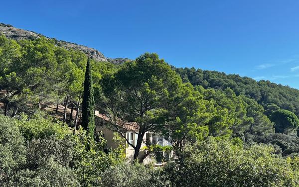 A vendre - Maison au calme absolu - Luberon sud - vue dominante et nature sauvage