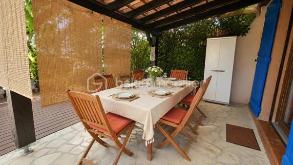 Votre conseillère Fabienne RIGAUD – BSK Immobilier vous présente ce charmant Mazet provençal 3 pièces d’environ 40 m², situé au sein d’un domaine fermé et sécurisé très recherché à Tourrettes.

Dans un environnement calme et verdoyant, découvrez cette jolie maison mitoyenne entièrement rénovée avec goût, offrant un cadre de vie paisible et fonctionnel.

Idéale pour une résidence principale, un pied-à-terre ou une résidence secondaire, cette maison vous séduira par son confort et son emplacement privilégié commerces à pieds. Vous n’aurez plus qu’à poser vos valises.

Description du bien :
Séjour lumineux avec accès direct sur terrasse et jardin
Cuisine ouverte sur le séjour
Une chambre avec rangement
Salle d’eau avec WC
Une Mezzanine de 14 m2 offrant un espace supplémentaire chambre ou bureau 

Extérieur et domaine :
Vous profiterez d’un jardin privatif sans vis-à-vis, avec un cabanon pour stockage.

Le domaine sécurisé avec portail électrique propose de nombreux équipements :
Piscine
Terrain de tennis
Table de ping-pong
Terrain de basket
Aire de jeux
Stationnement réservé 


Les atouts :
Rénové avec goût
Climatisation réversible
Double vitrage
Jardin privatif sans vis-à-vis
Domaine sécurisé avec nombreux équipements
Idéal premier achat ou résidence secondaire
Vous bénéficiez d'une connexion Internet haut débit grâce au Wi-Fi et à la fibre. 
Un bien clé en main dans un cadre privilégié.
Ce Mazet plein de charme offre une qualité de vie rare dans un domaine recherché de Tourrettes. Un véritable havre de paix où petits et grands pourront profiter pleinement des espaces extérieurs et des nombreuses activités proposées.

Une visite s’impose pour découvrir tout son potentiel.

Contactez Fabienne RIGAUD – BSK Immobilier au 06 60 81 38 06 ou par mail : f.rigaud@bskimmobilier.com
