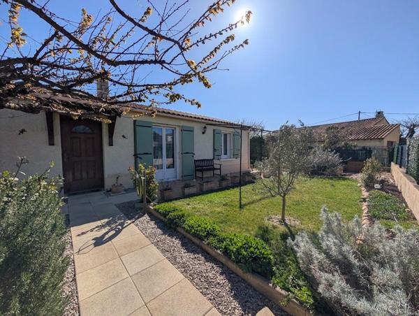 MAISON DE PLAIN PIED AVEC 3 CHAMBRES ET GARAGE