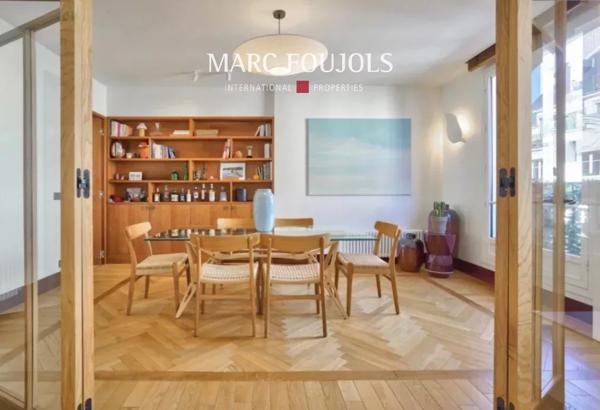 Paris XVI – Trocadéro appartement de 130 m² au dernier étage avec balcons