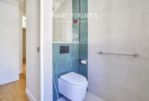 Paris XVI – Trocadéro appartement de 130 m² au dernier étage avec balcons