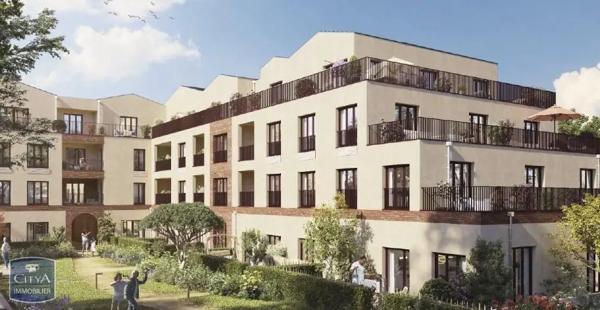 Appartement à louer 2 pièces 47.55m² Luisant (28800)