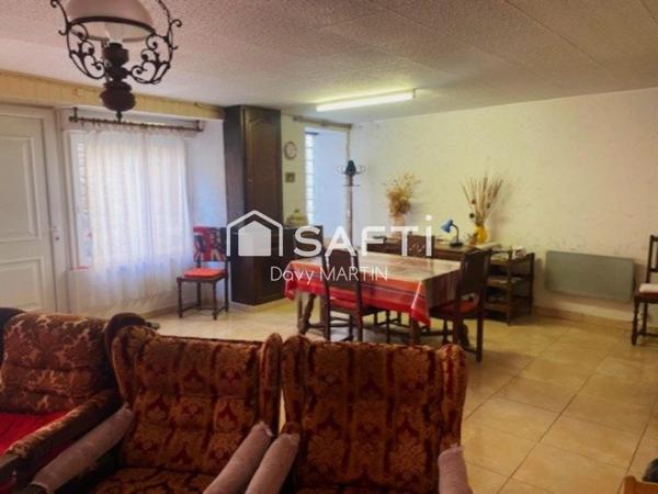 Une charmante maison de village.