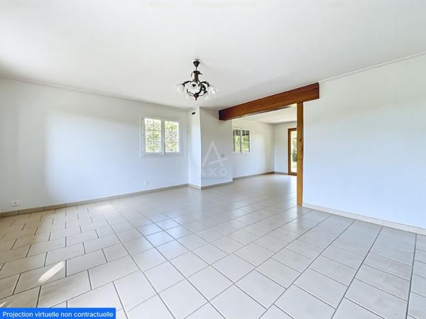 Maison 155m2 6 oièces 5 Chambres sur 1444m2 de terrain