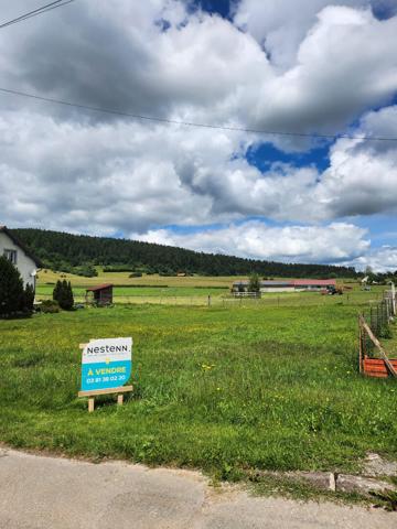 À VENDRE Terrain constructible d'environ 945 m² à Arc-sous-Cicon