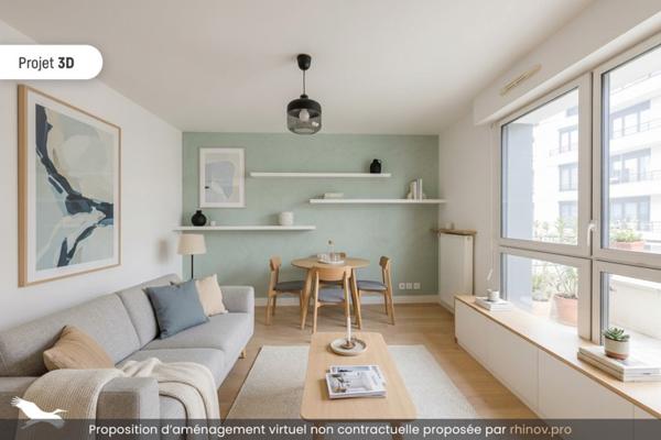 Appartement à vendre |                                       Asnières-sur-Seine |                                        1 pièce  |  31 m²