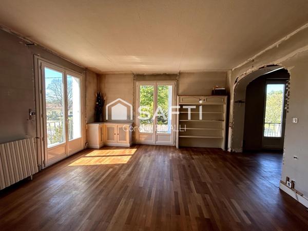 Maison à fort potentiel résidence principale ou et investissement Nersac