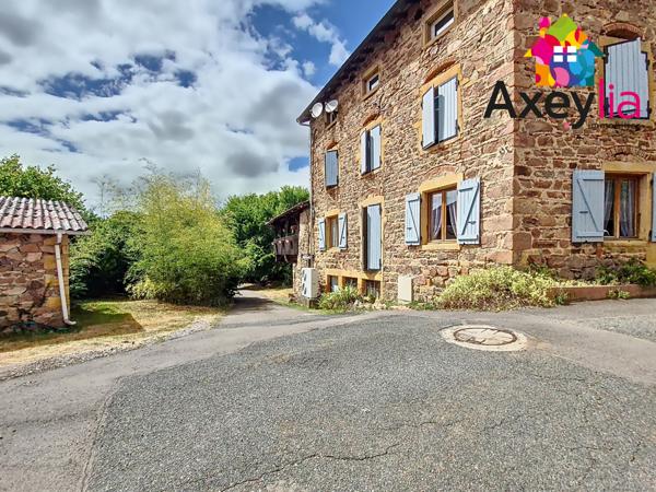 Cuinzier (42460) A VENDRE - MAISON EN PIERRE 3 CHAMBRES AVEC TERRAIN - 10MN DE CHARLIEU