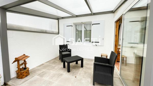 Plain-pied + studio, centre ville et océan à 2 km