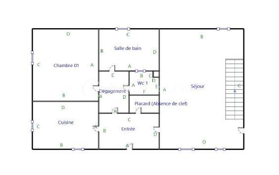 Immeuble mixte de 228 m²