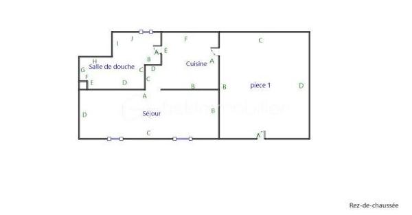Immeuble mixte de 228 m²