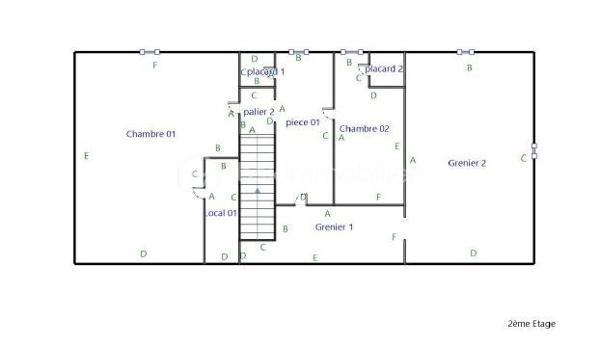 Immeuble mixte de 228 m²