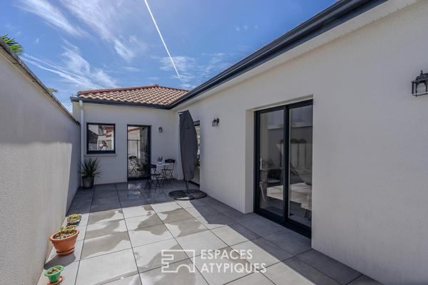 Maison moderne de plain pied dans le centre de Pornic